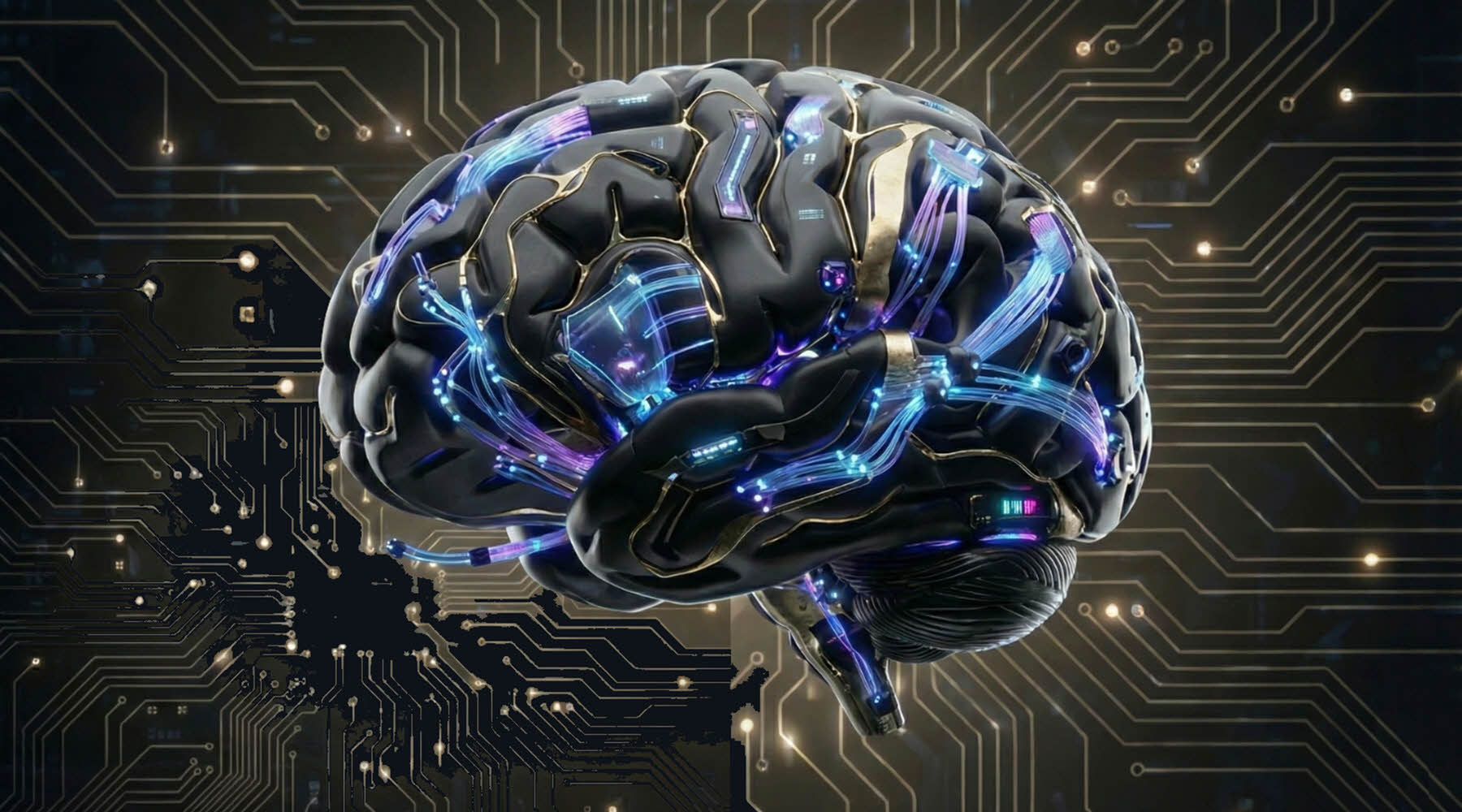 AI transformation neural network visualization — Holmes Computer Consultants, AI consulting firm in Toronto, Canada
